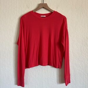 Marine Layer Red Women's Top